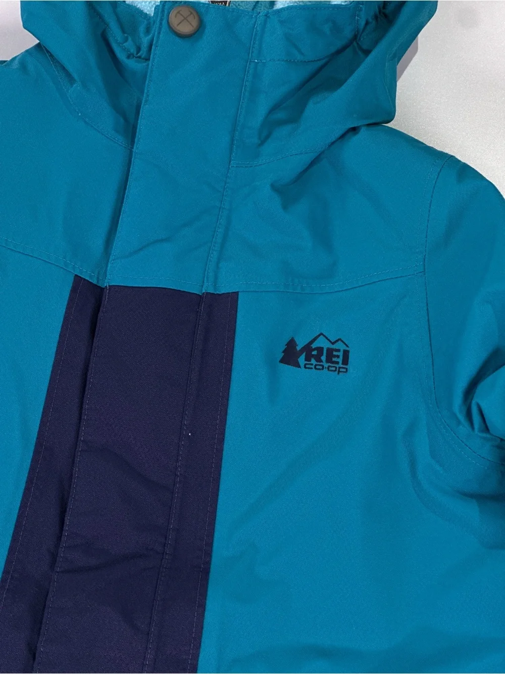 REI Co-op Peak 2L Insulated Ski Jacket Nylon Teal Navy Youth S